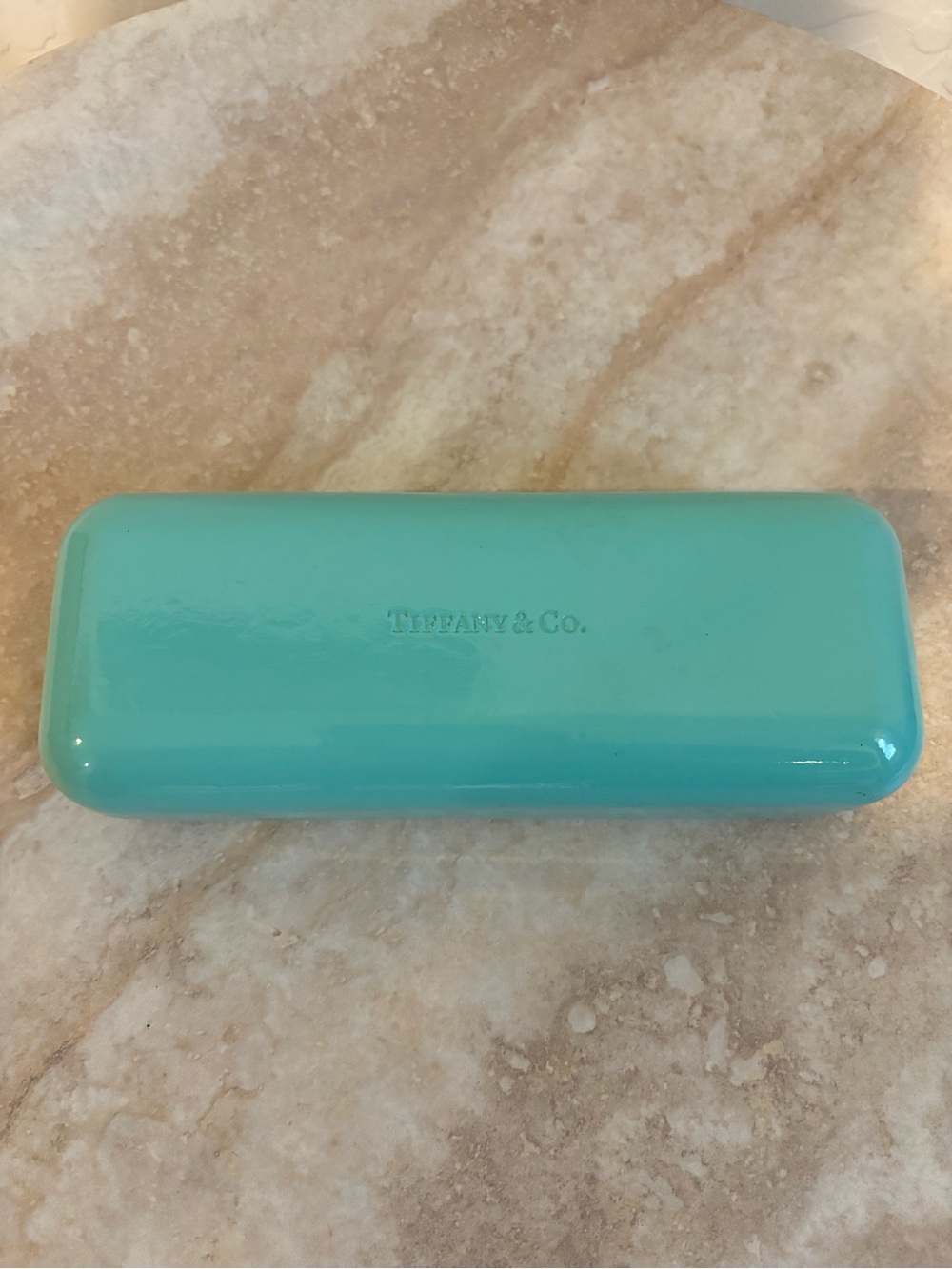 Tiffany & Co. Blue Sunglass/Eyeglass Case